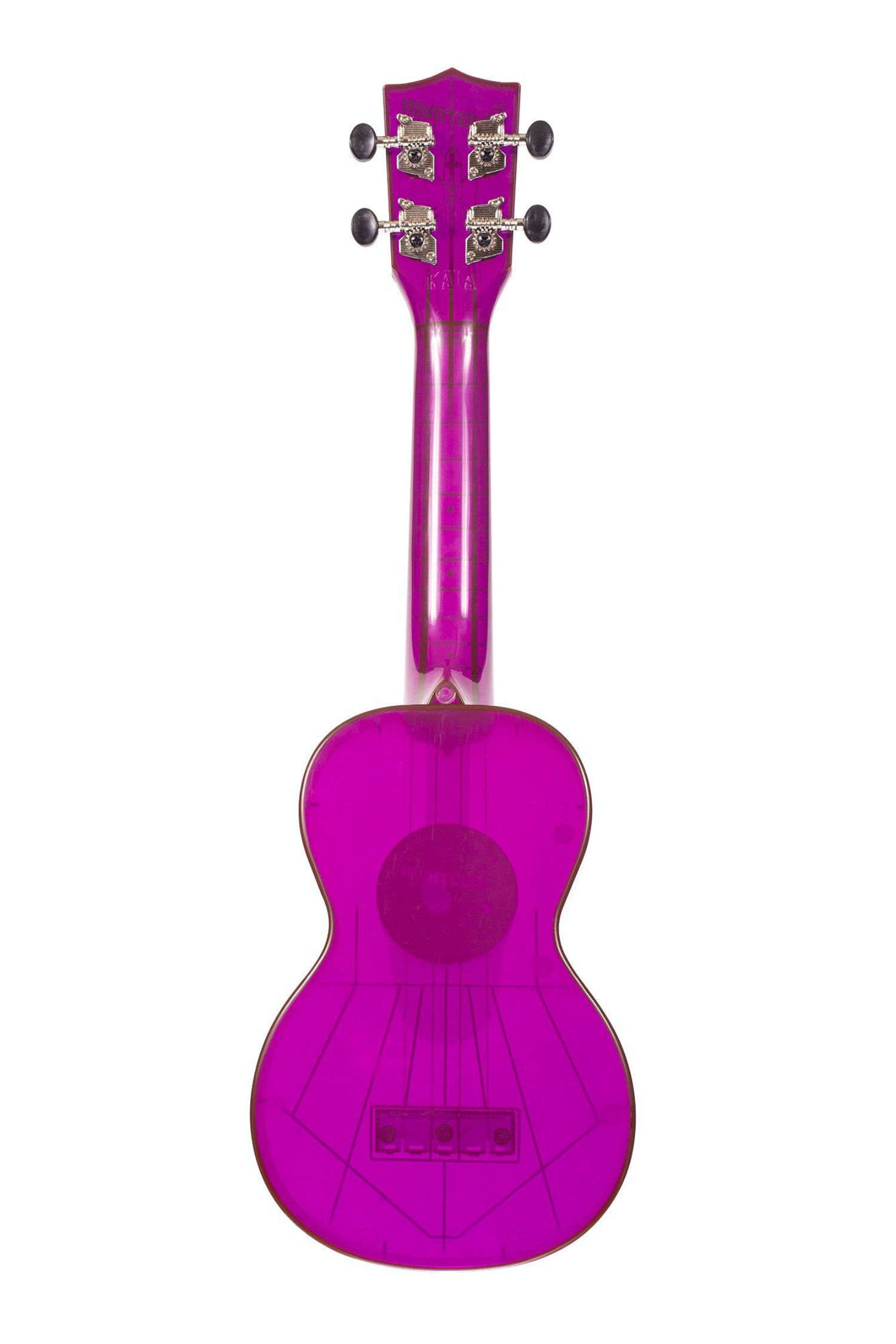 Kala The Waterman Soprano Ukulele - Fluorescent Purple Grape