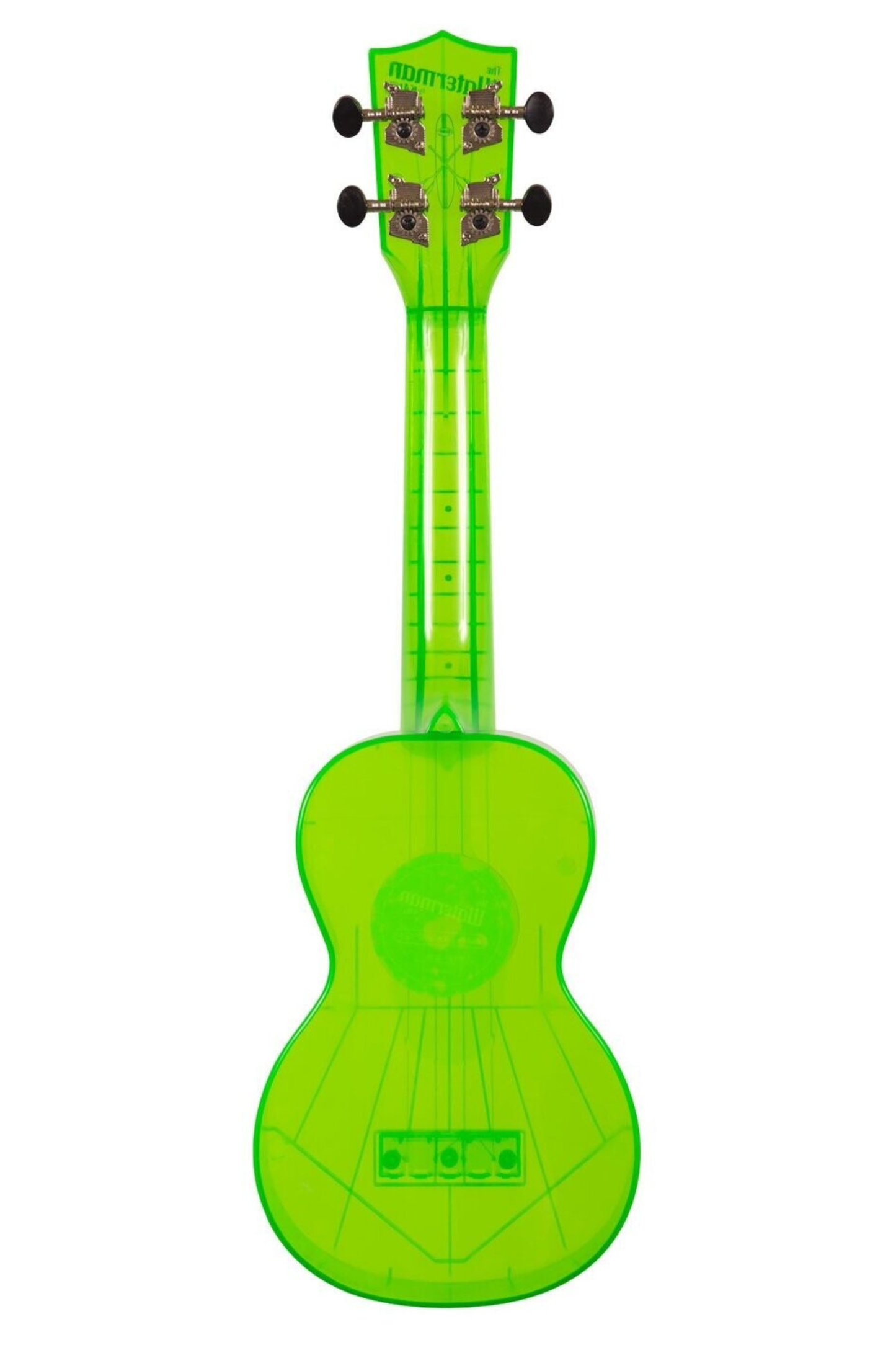 Kala The Waterman Soprano Ukulele - Fluorescent Sour Apple Green