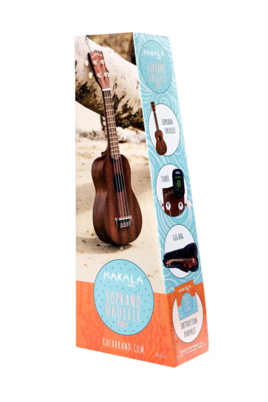 Kala Makala Soprano Ukulele Pack - Satin