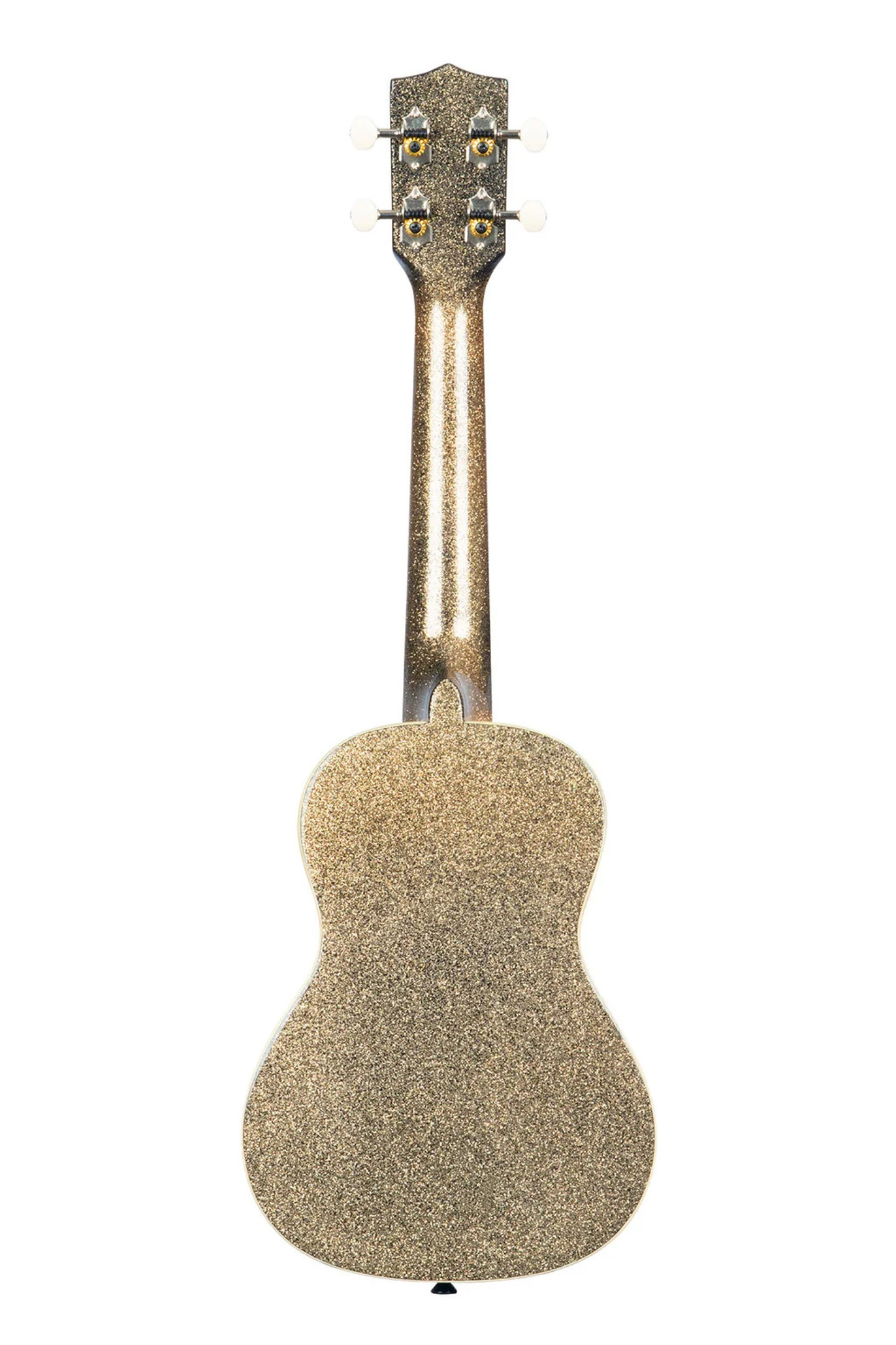 Kala Stardust Gold Sparkle Concert Ukulele