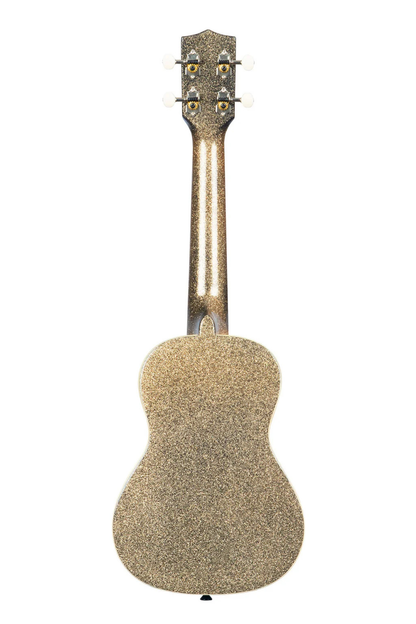 Kala Stardust Gold Sparkle Concert Ukulele