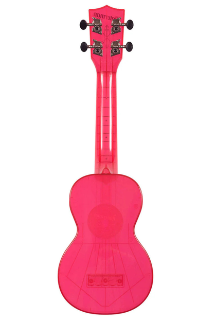 Kala The Waterman Soprano Ukulele - Fluorescent Watermelon Pink