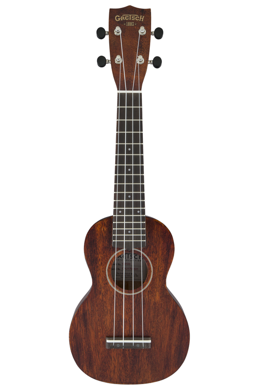Gretsch G9100 Soprano Standard Ukulele with Gig Bag - Vintage Mahogany Stain