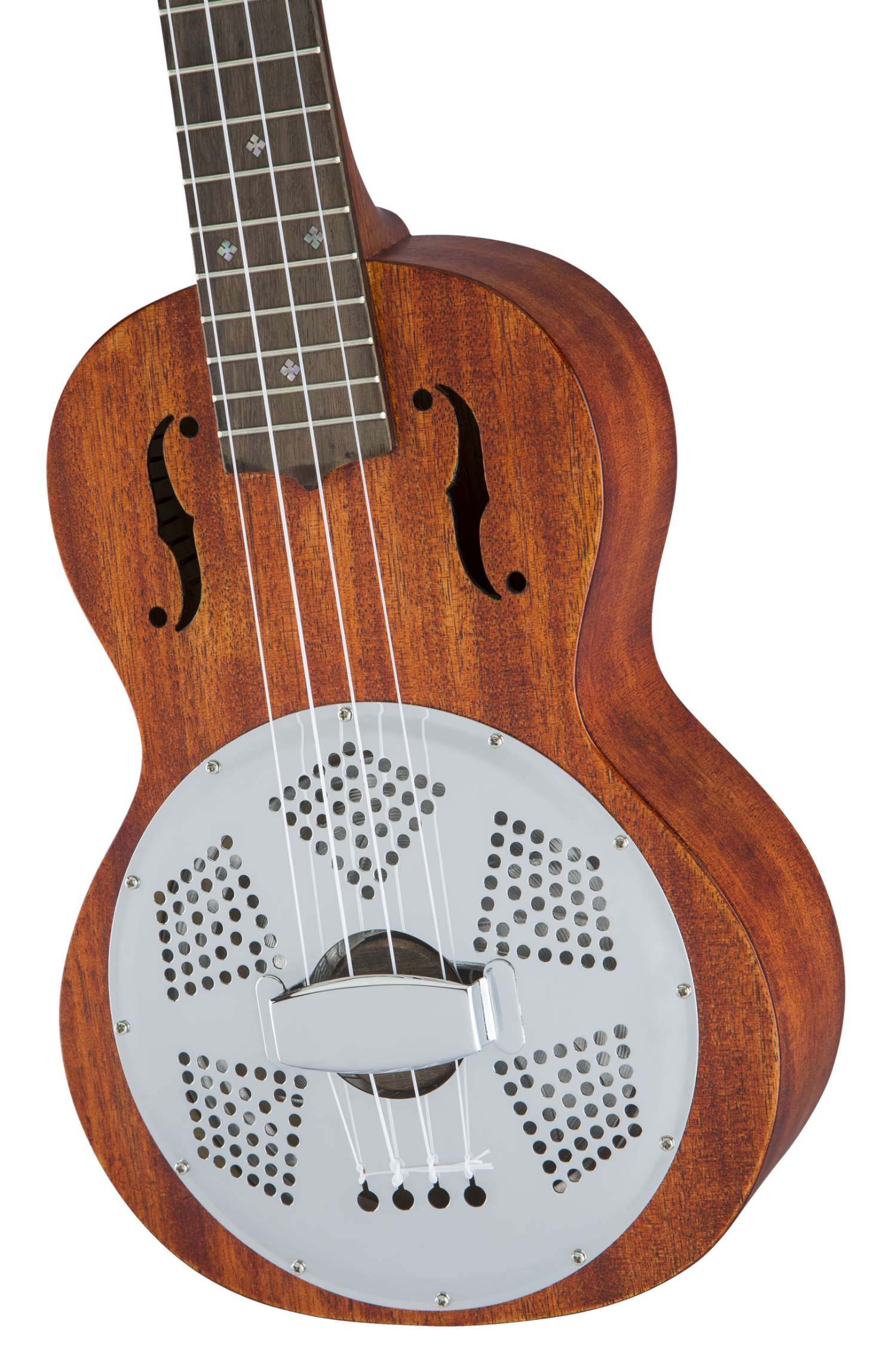 Gretsch G9112 Resonator Ukulele with Gig Bag - Honey Mahogany Stain