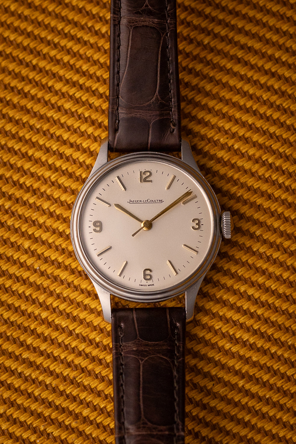 1950s Jaeger LeCoultre "Baby-Geophysic" Ref.E164 - Stainless Steel