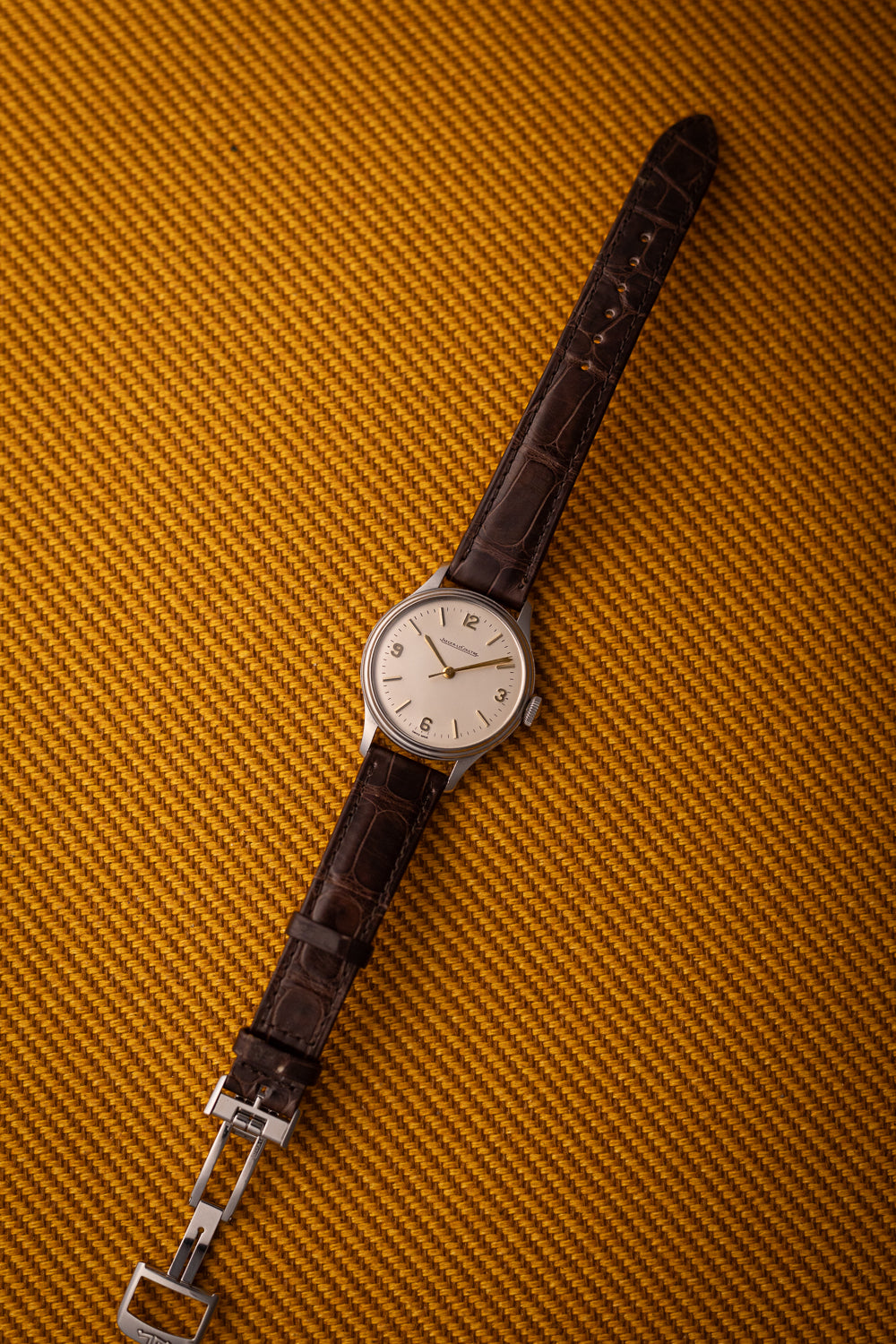 1950s Jaeger LeCoultre "Baby-Geophysic" Ref.E164 - Stainless Steel