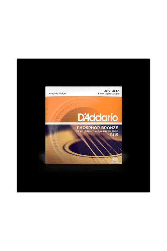 D'Addario - EJ15 Phosphor Bronze Acoustic 10-47