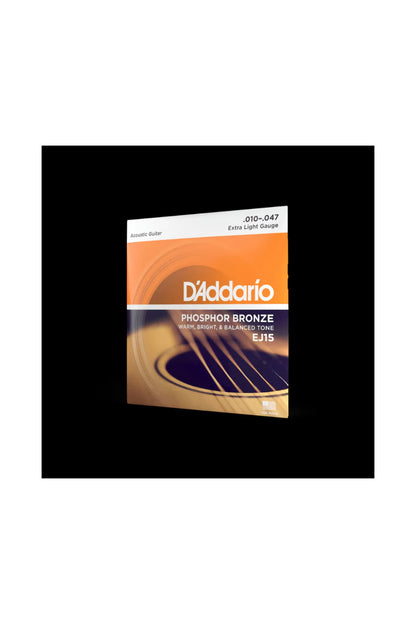 D'Addario - EJ15 Phosphor Bronze Acoustic 10-47