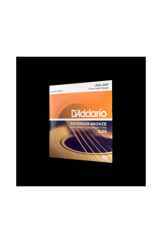 D'Addario - EJ15 Phosphor Bronze Acoustic 10-47