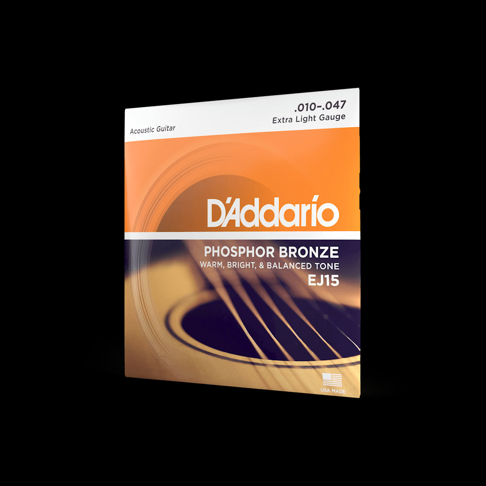 D'Addario - EJ15 Phosphor Bronze Acoustic 10-47