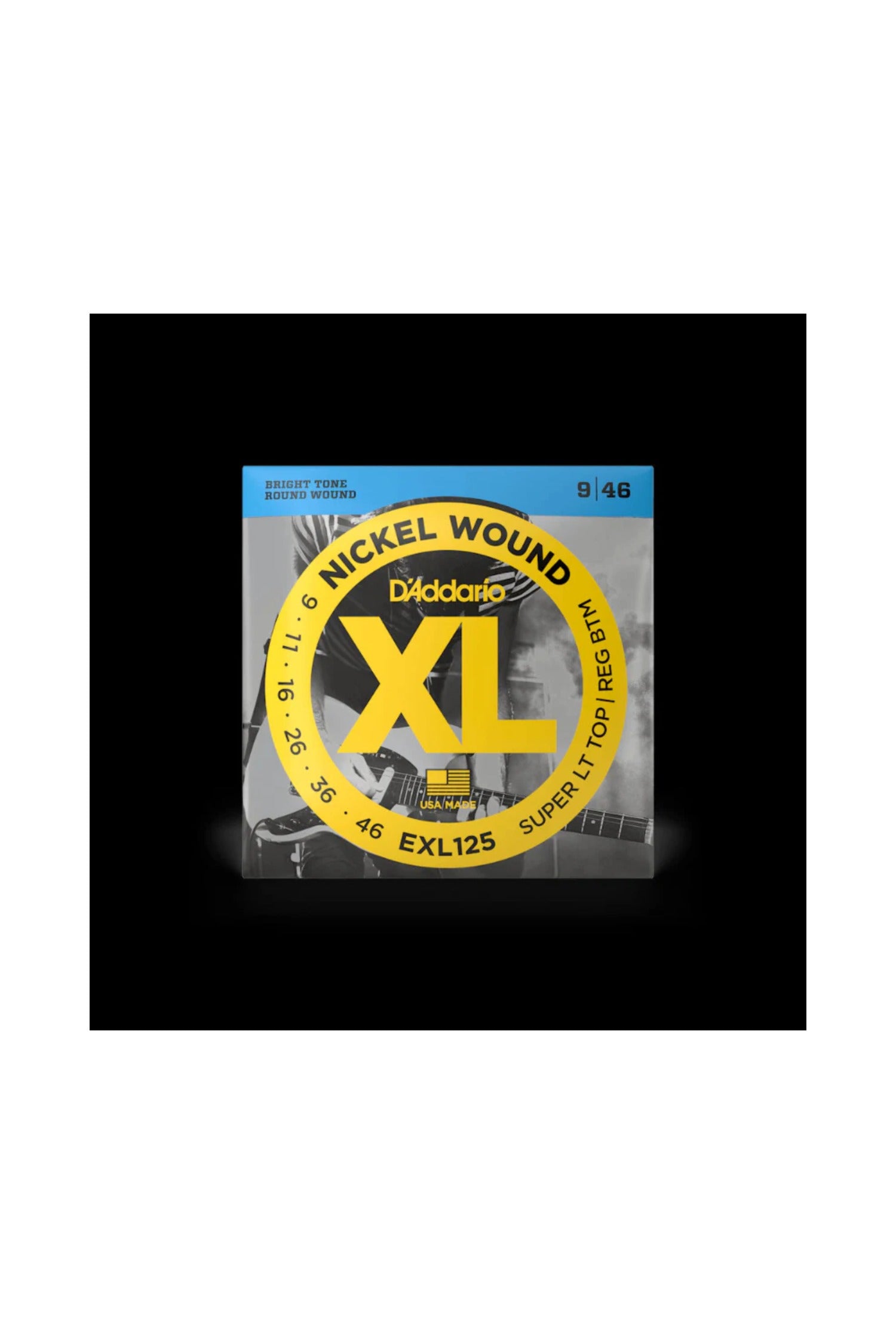 D’Addario EXL125 Nickel Wound 9-46 Electric Strings