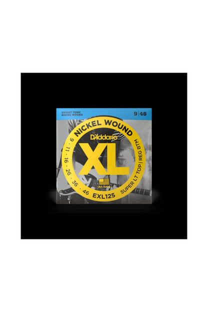 D’Addario EXL125 Nickel Wound 9-46 Electric Strings