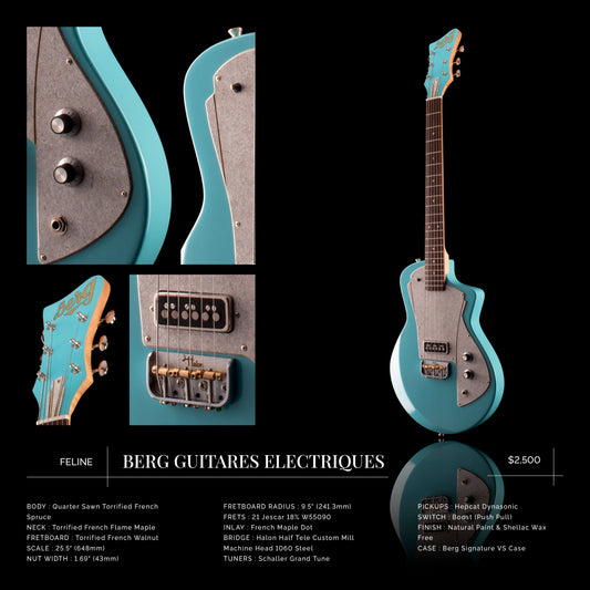 Berg Guitares Electriques Feline