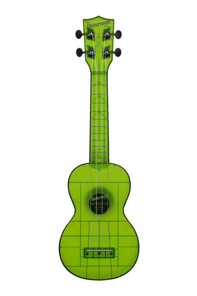 Kala The Waterman Transparent Soprano Ukulele - Jade Green