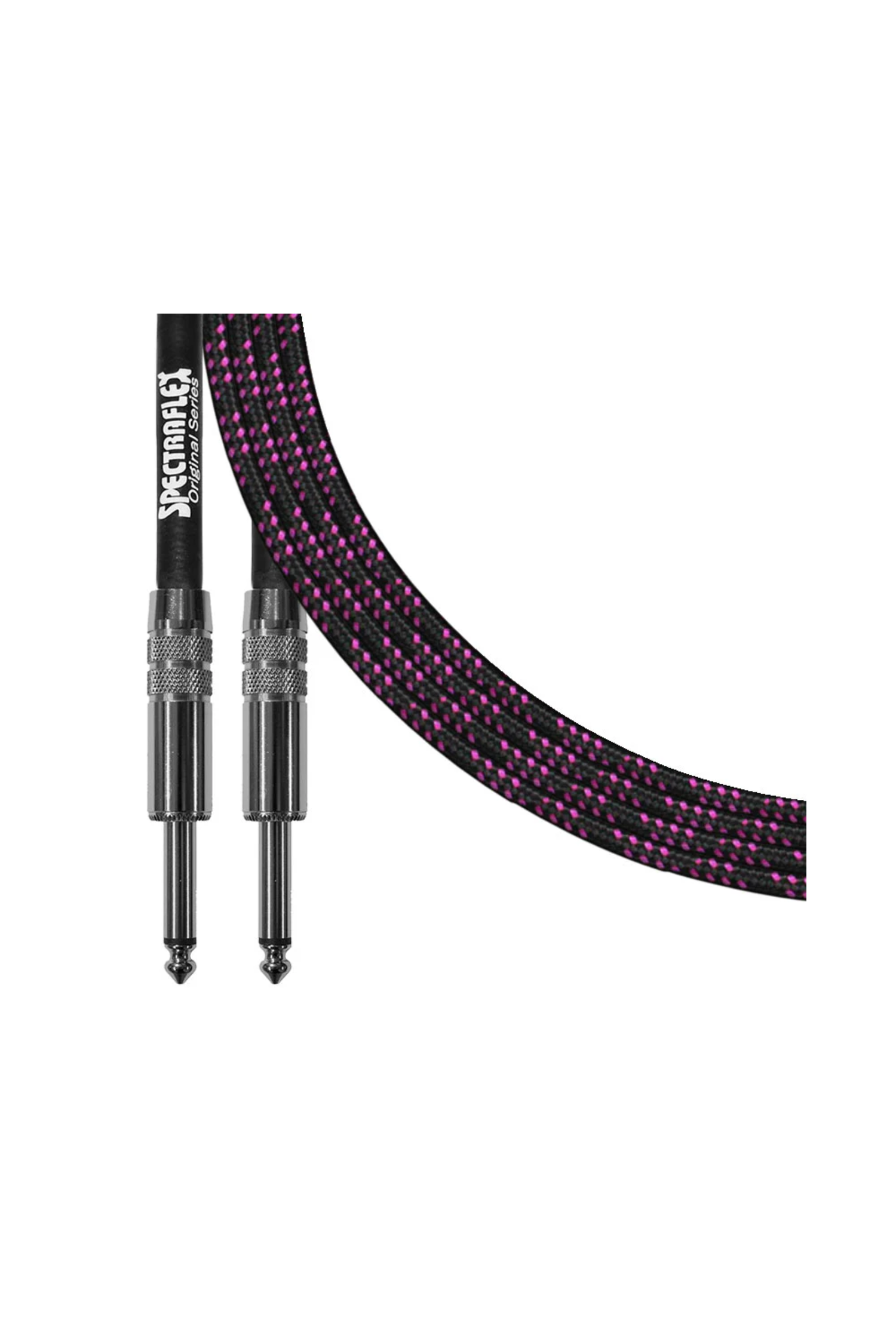 Spectraflex Original Braided Cable | Dual Straight 10 FT - 4 Dot / Pink