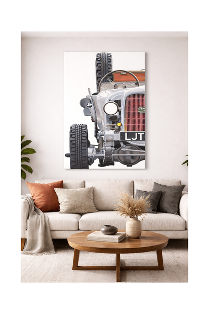Mauricio Wencelblat Metal Land Rover Desert Patrol - 48" x 36" Print on metal
