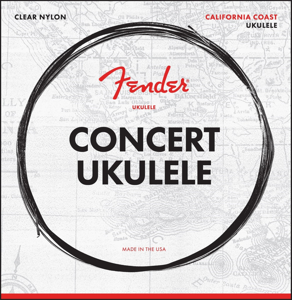 Fender Ukulele Strings / Concert - Walt Grace Vintage