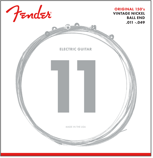 Fender Original 150's Vintage Nickel Electric Guitar Strings - .011 - .049 - Walt Grace Vintage