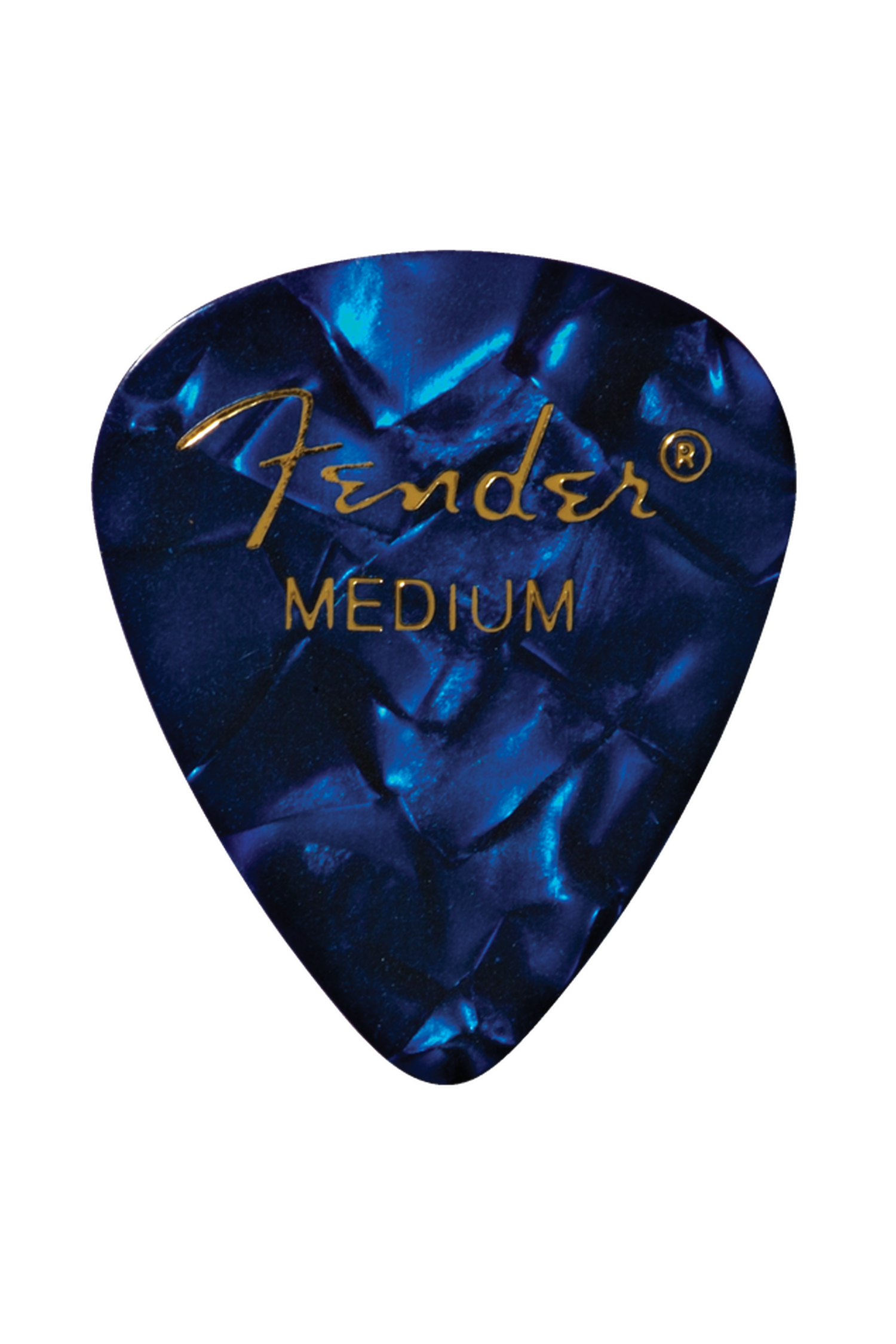 Fender Shape 351 Guitar Pick - Blue Moto