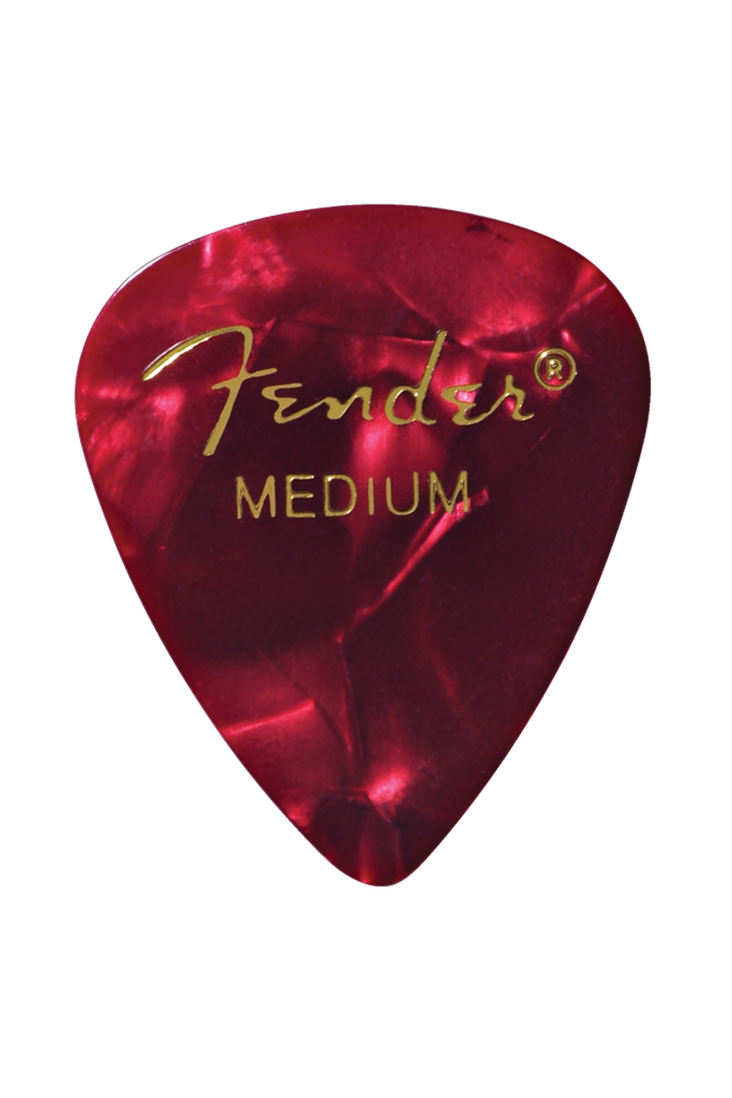 Fender Shape 351 Guitar Pick - Red Moto