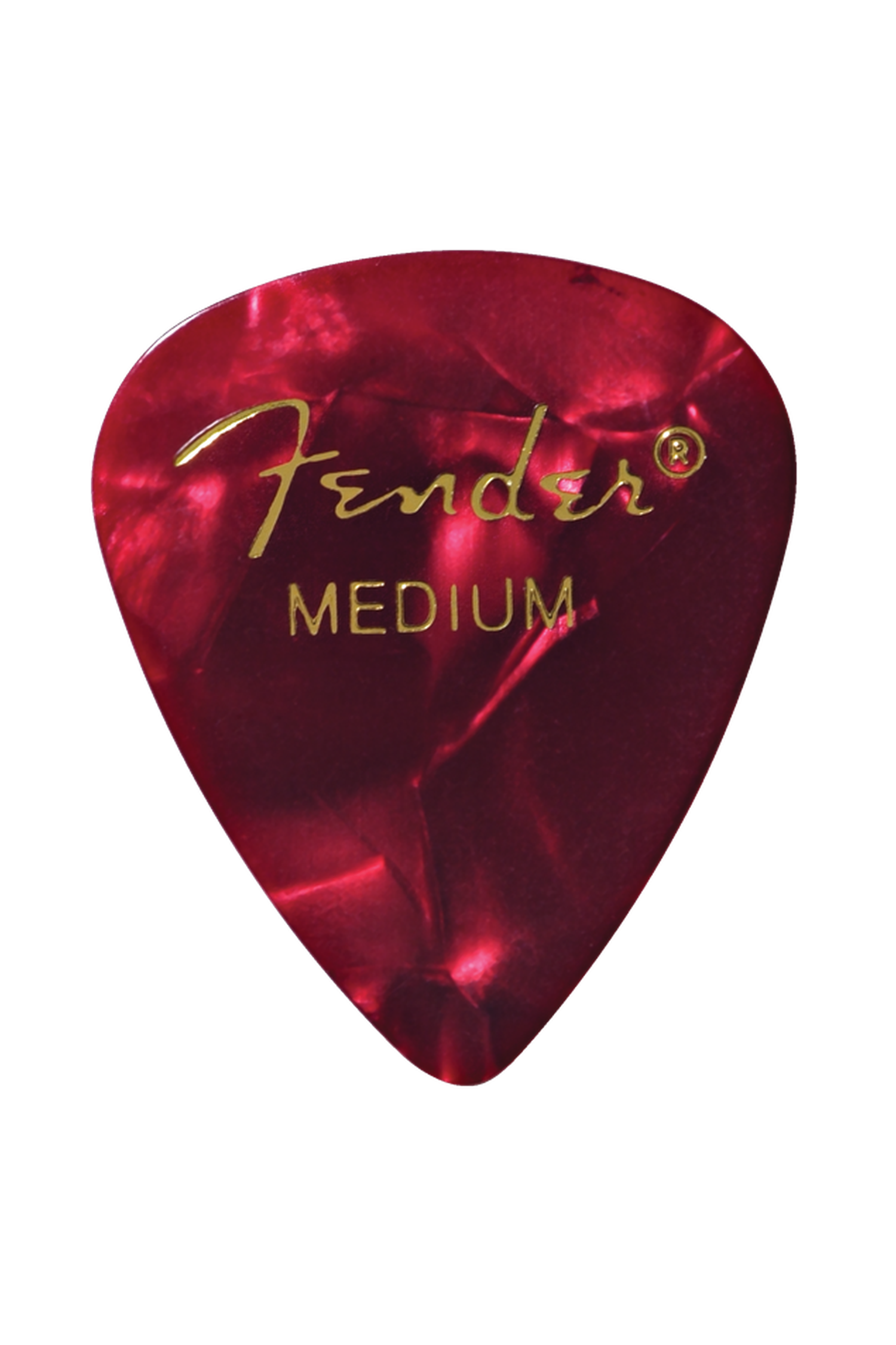 Fender Shape 351 Guitar Pick - Red Moto
