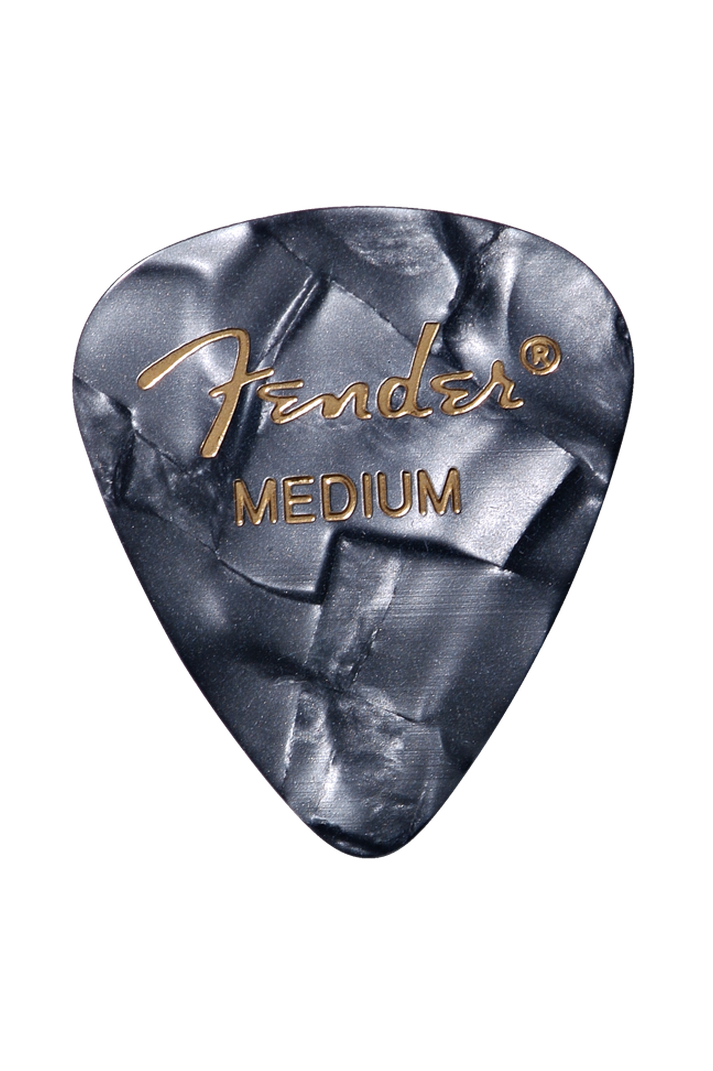 Fender Shape 351 Guitar Pick - Black Moto