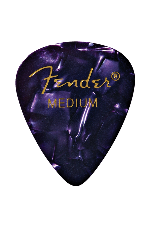 Fender Shape 351 Guitar Pick - Purple Moto