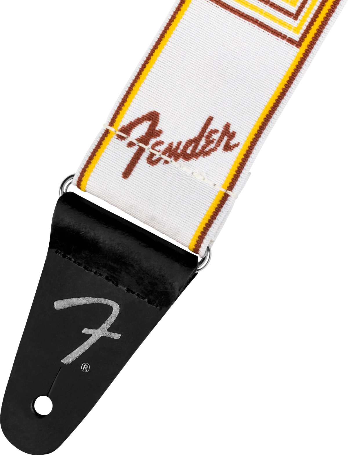 Fender Weightless Black Monogram Strap - Walt Grace Vintage