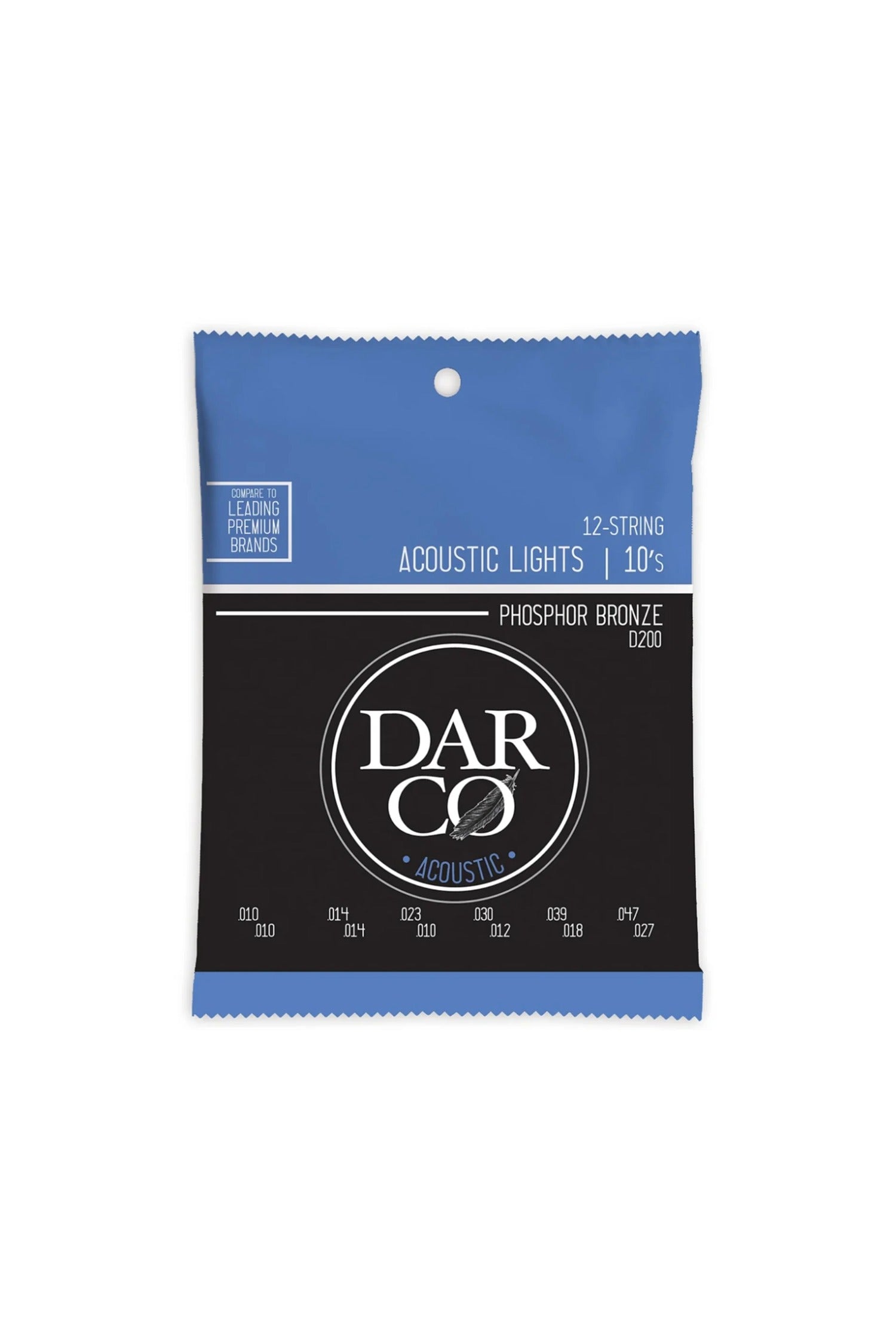 Darco Acoustic Strings 12 string 10's