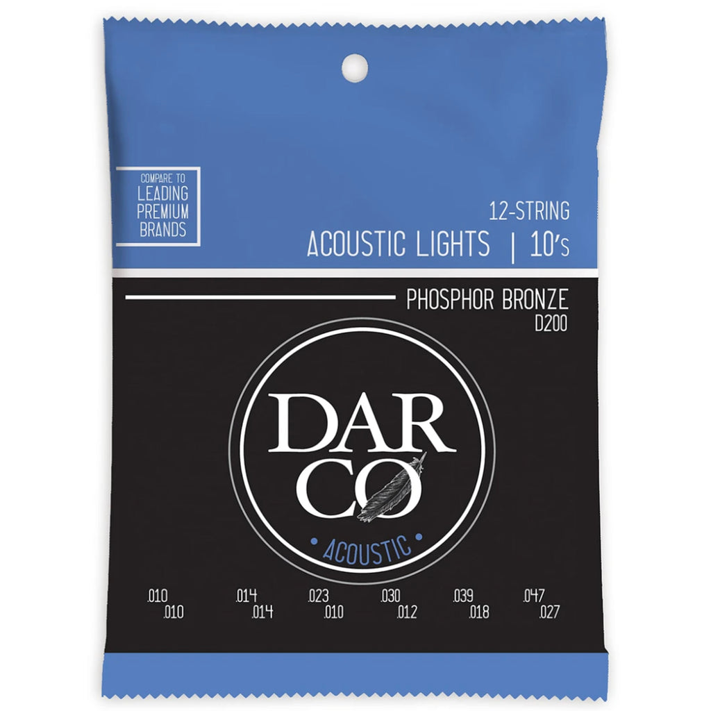 Darco Acoustic Strings 12 string 10's