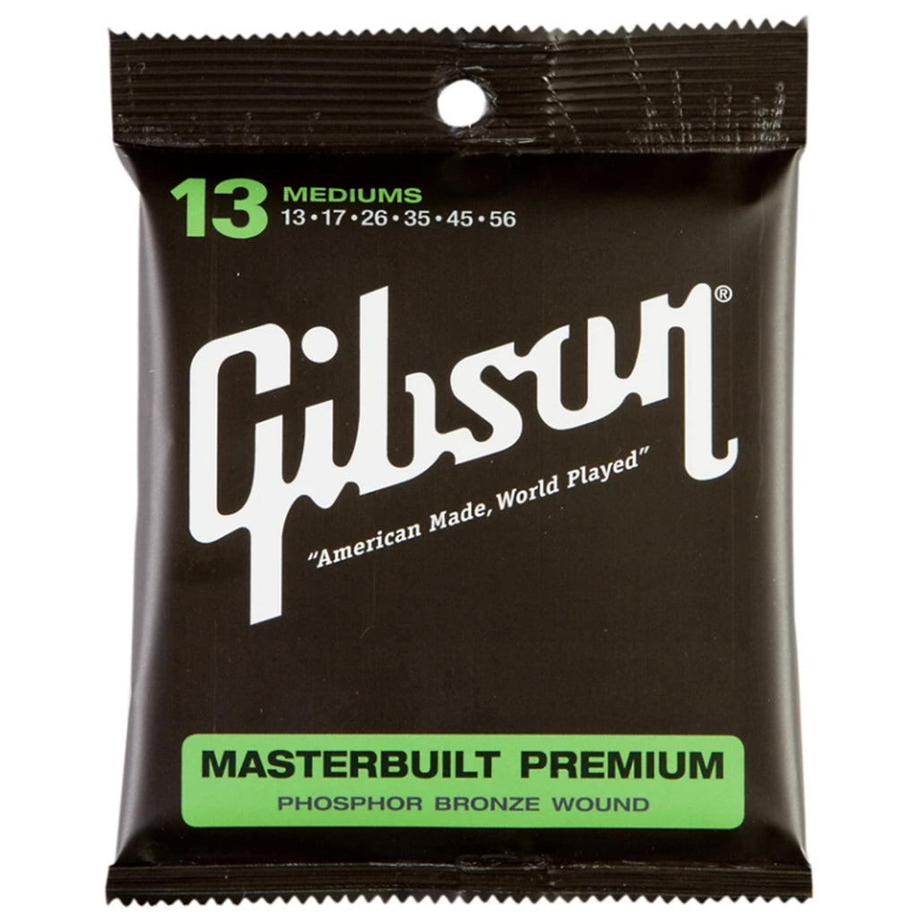 Gibson - Masterbuilt Premium Acoustic Guitar Strings 13-56 - Walt Grace Vintage