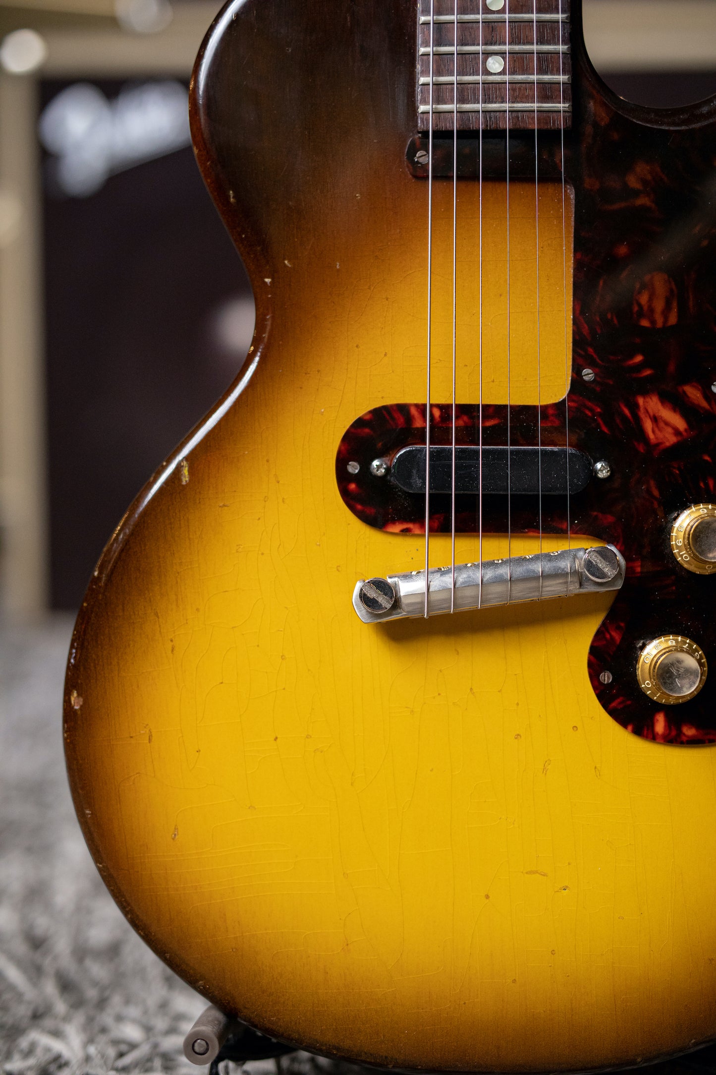 1961 Epiphone Olympic Electric Guitar - Sunburst - Walt Grace Vintage