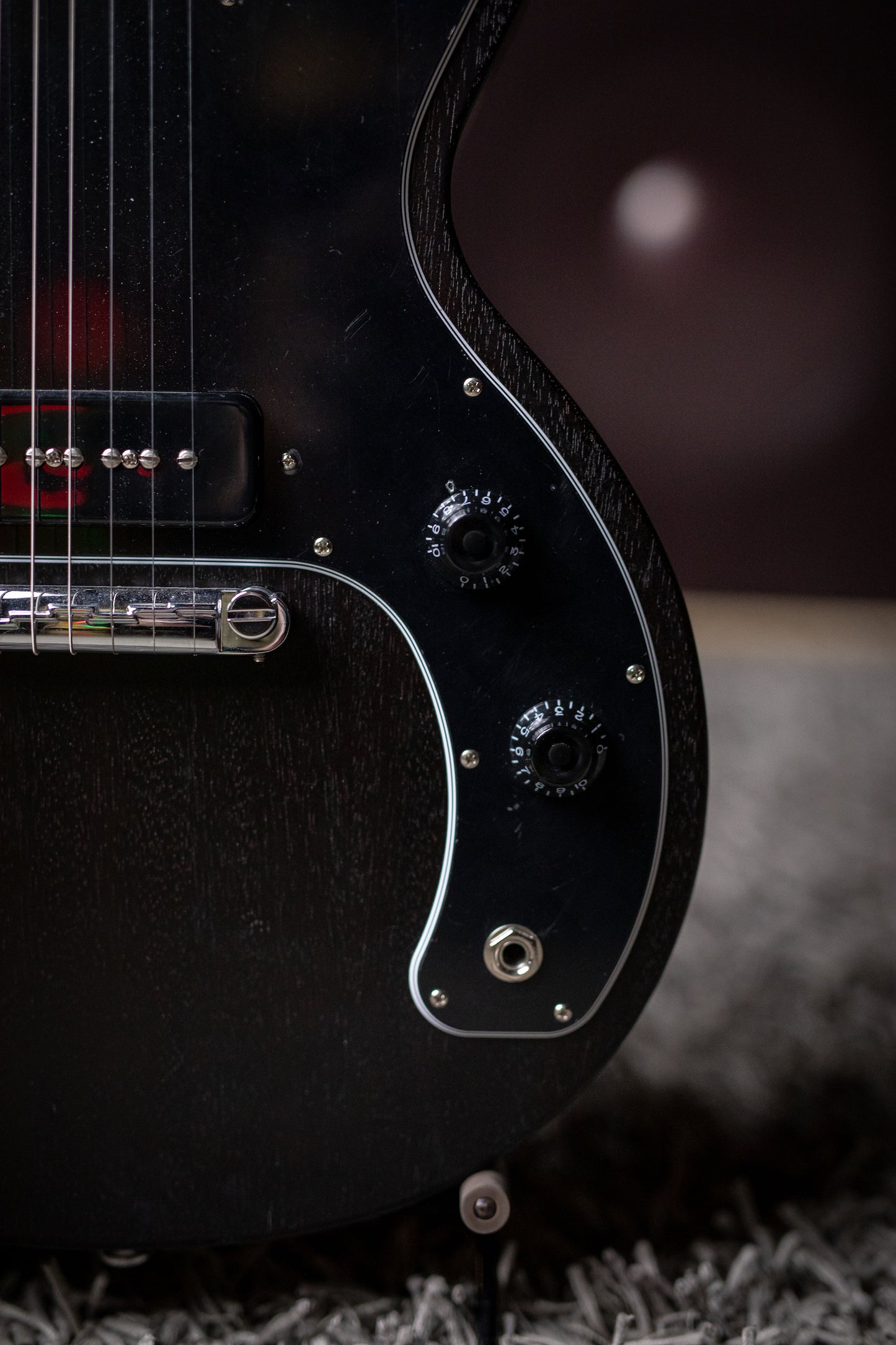 Gibson Les Paul Special Tribute Doublecut Electric Guitar - Worn Ebony - Walt Grace Vintage