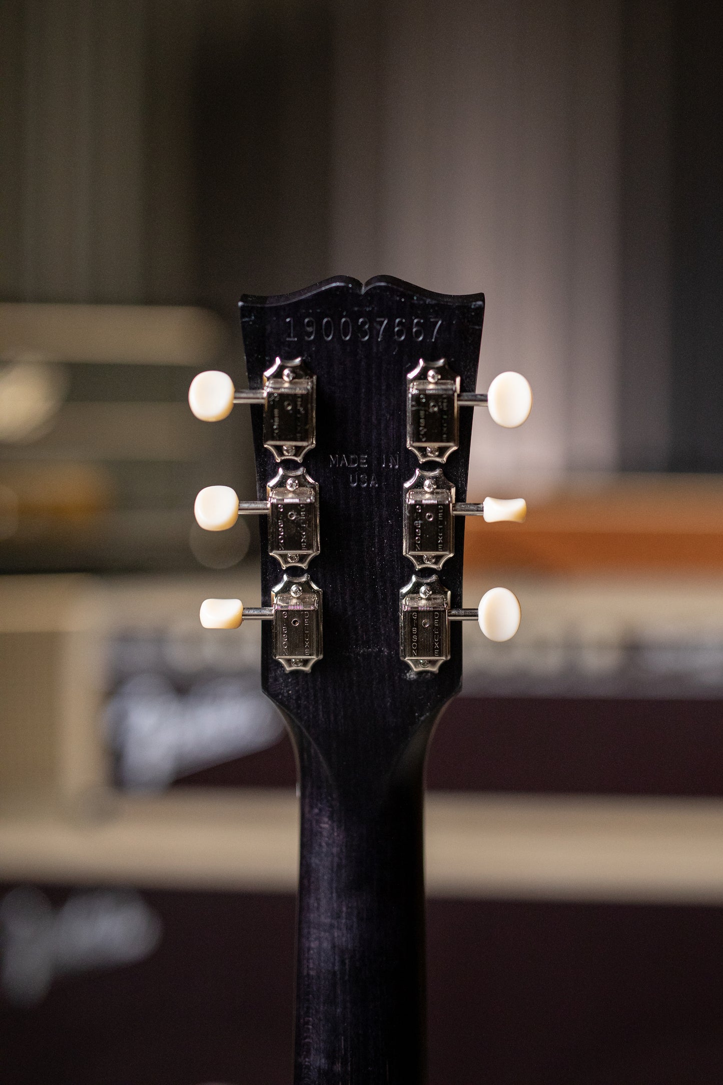Gibson Les Paul Special Tribute Doublecut Electric Guitar - Worn Ebony - Walt Grace Vintage