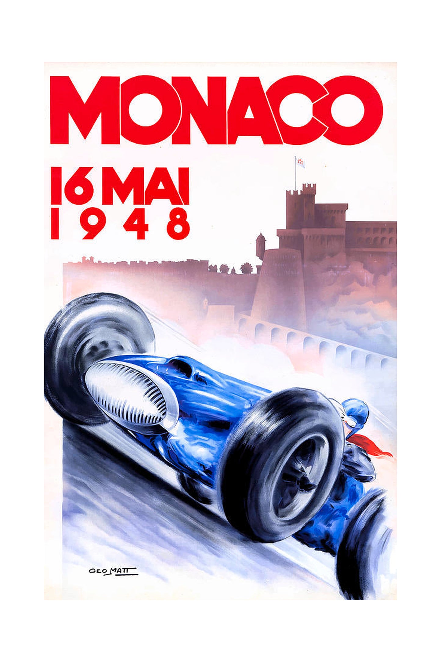 Monaco Greeting Cards