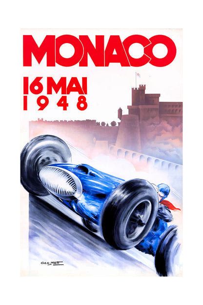 Monaco Greeting Cards