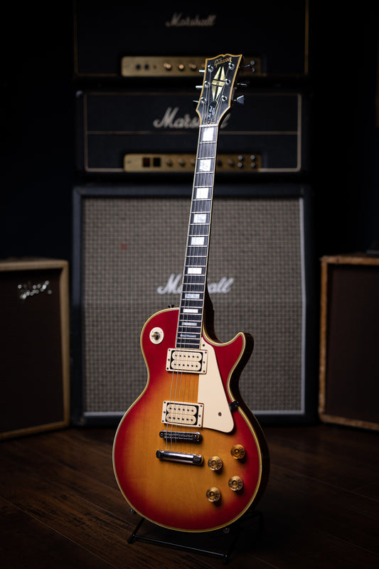 1978 Gibson Les Paul Custom Electric Guitar - Cherry Sunburst - Walt Grace Vintage