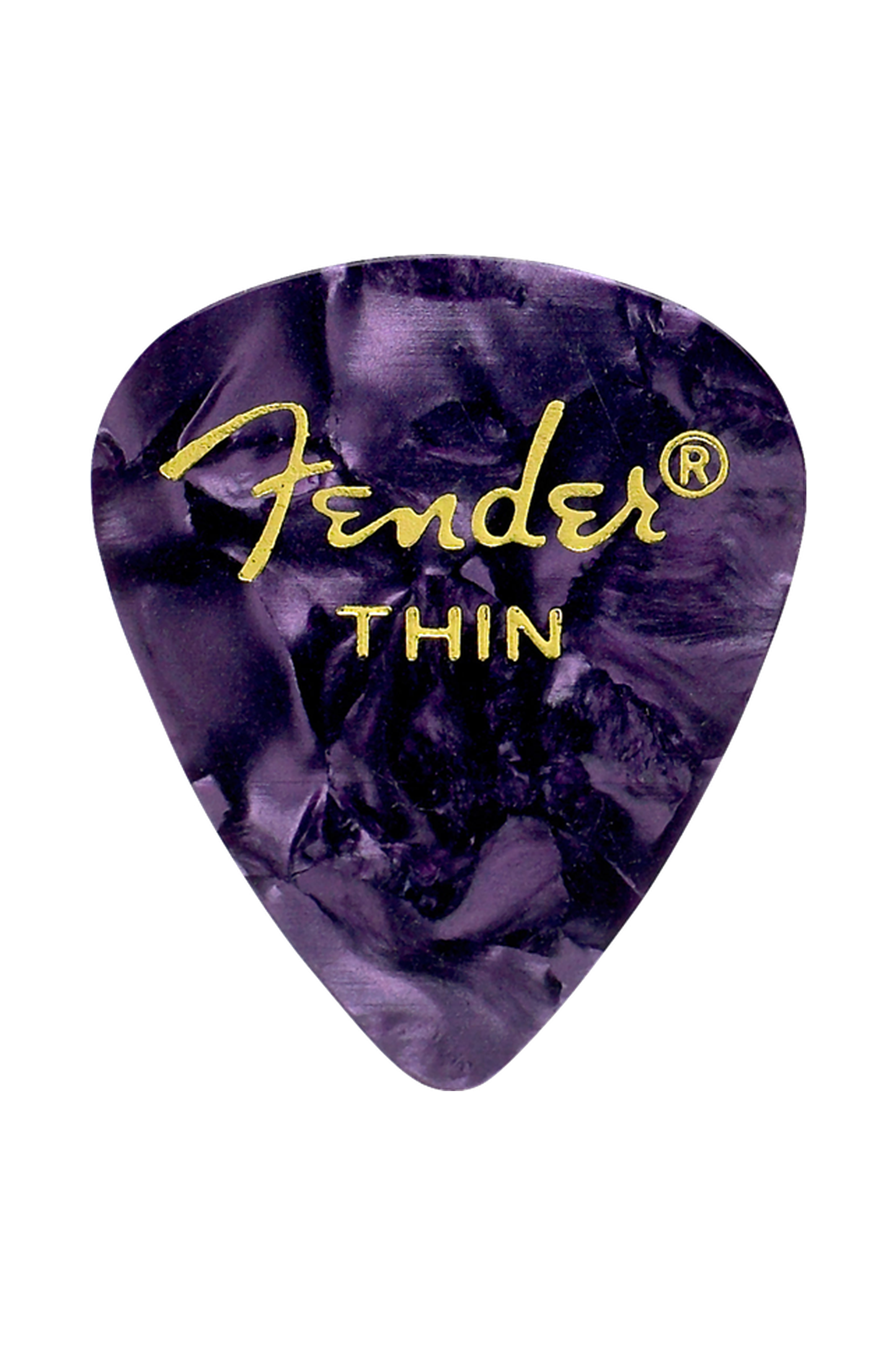 Fender Shape 351 Guitar Pick - Purple Moto