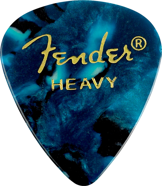 Fender Shape 351 Guitar Pick - Ocean Turquoise - Walt Grace Vintage