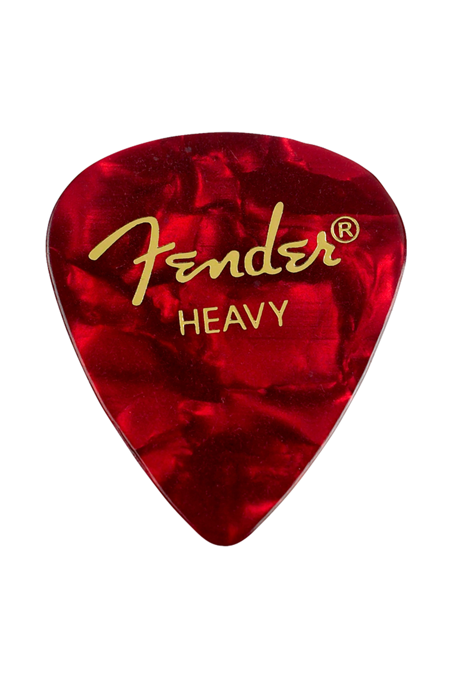 Fender Shape 351 Guitar Pick - Red Moto