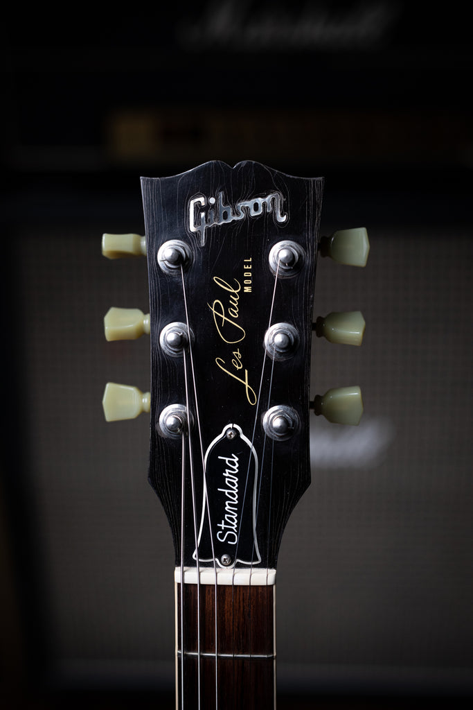 1989 Gibson Les Paul Standard Electric Guitar [Signed by Ace Frehley] - Ebony - Walt Grace Vintage