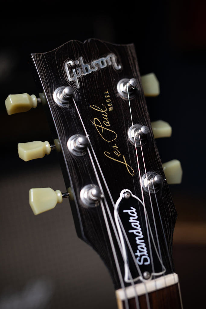 1989 Gibson Les Paul Standard Electric Guitar [Signed by Ace Frehley] - Ebony - Walt Grace Vintage