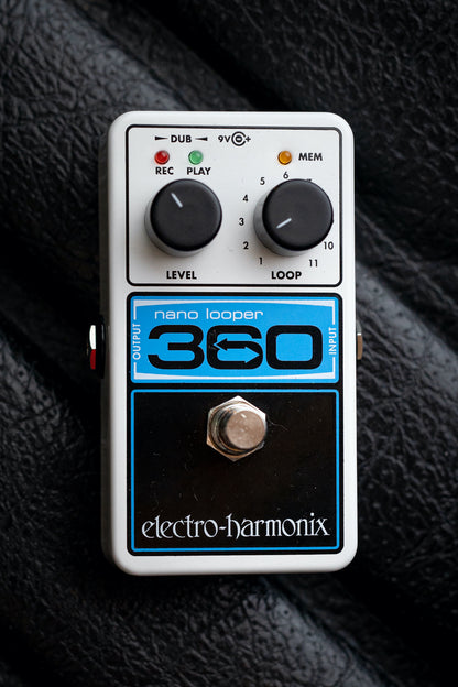 Electro-Harmonix 360 NanElectro-Harmonix 360 Nano Looper Pedalo Looper Pedal - Walt Grace Vintage