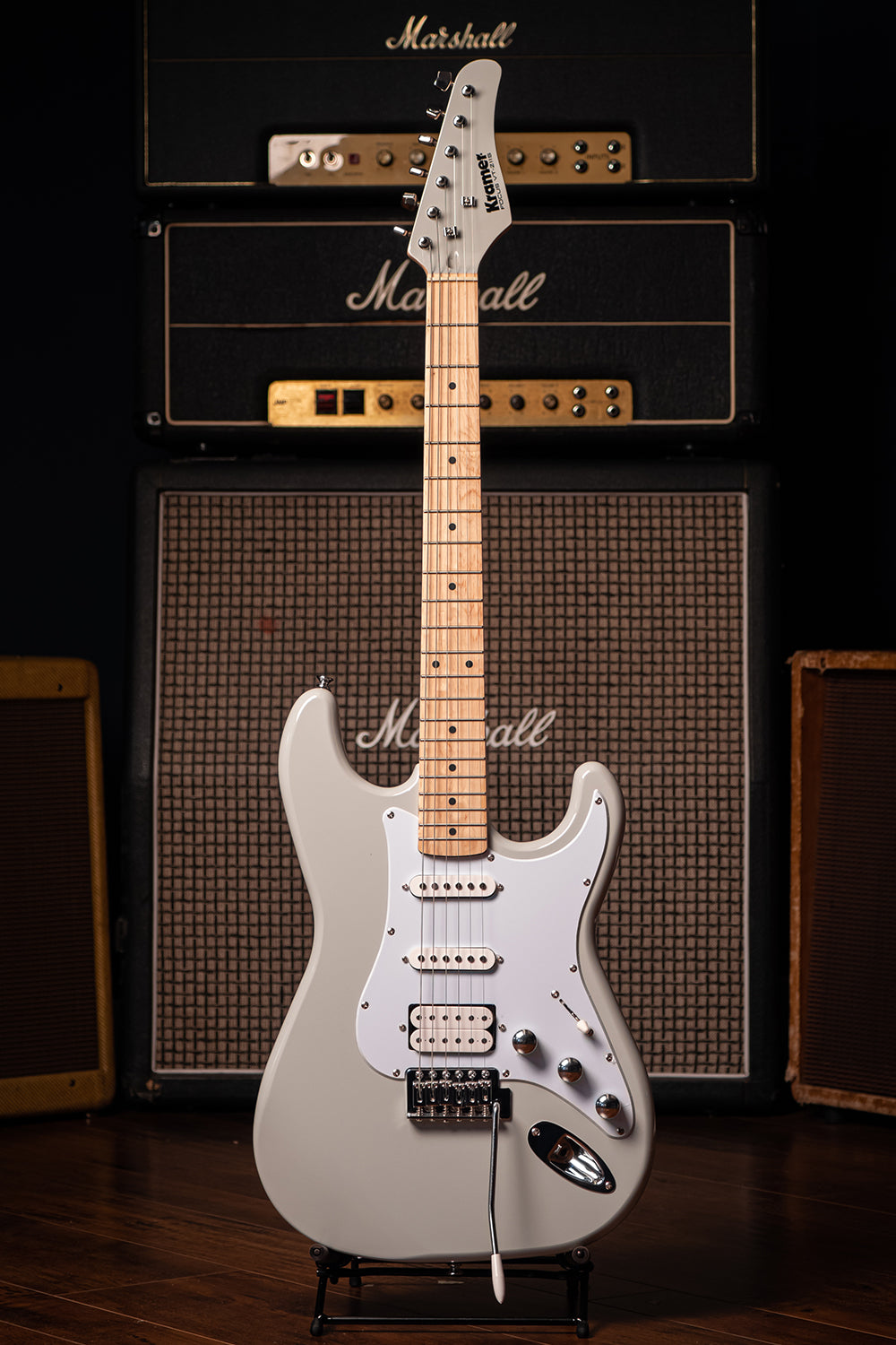 Kramer Focus VT-211S Electric Guitar - Pewter Grey - Walt Grace Vintage
