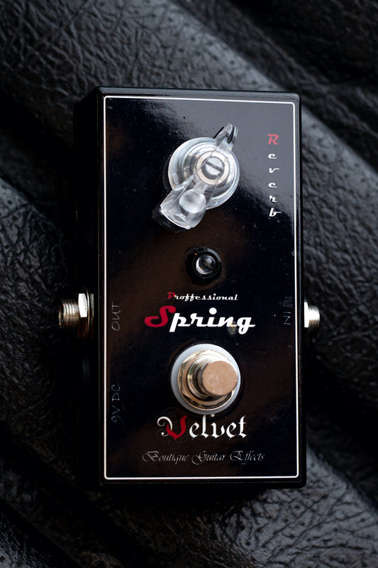 Velvet Professional Spring Reverb Pedal - Walt Grace Vintage