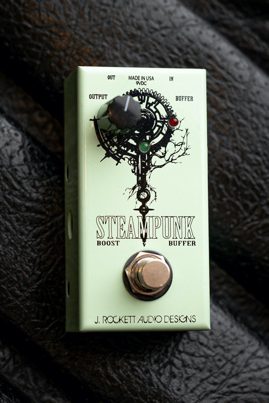 J. Rockett Audio Designs Steampunk Boost Buffer Pedal - Walt Grace Vintage