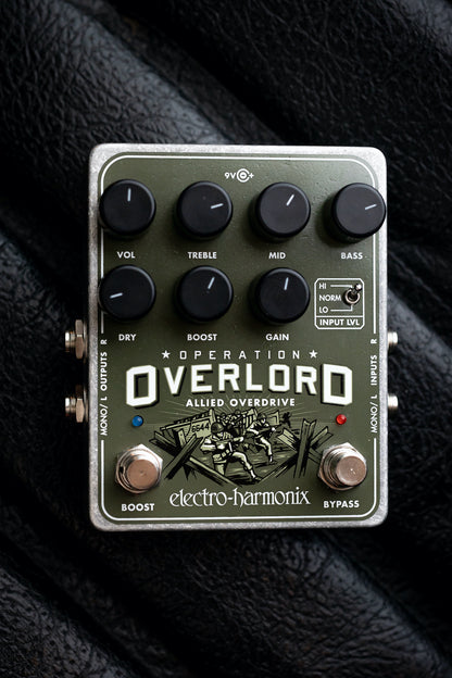Electro-Harmonix Operation Overlord Allied Overdrive Pedal