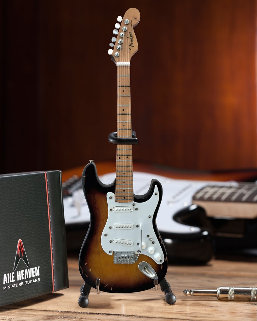 Eric's Signature Brownie Stratocaster - Mini Guitar - Walt Grace Vintage