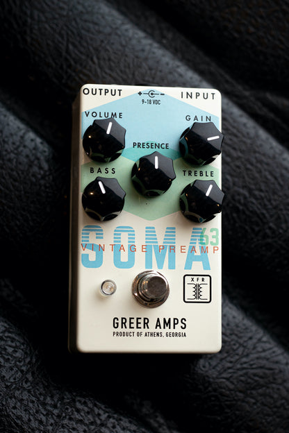 Greer Amps SOMA '63 Vintage Preamp Pedal