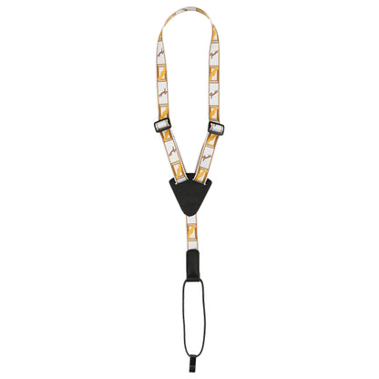 Fender Ukulele Strap - White, Brown, Yellow - Walt Grace Vintage